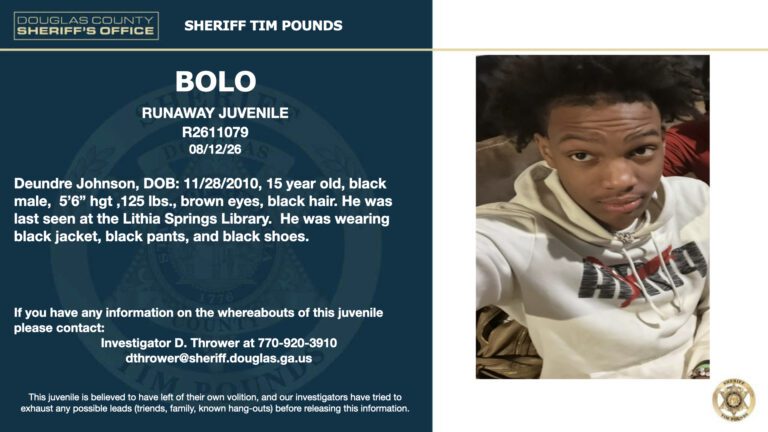 BOLO: Juvenile, Deundre Johnson