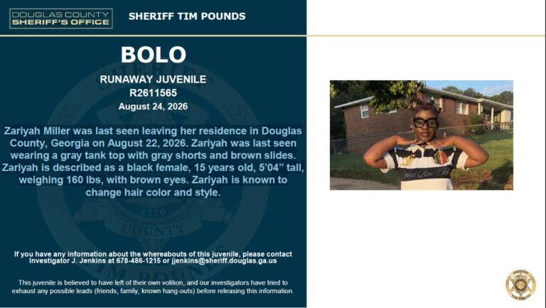 BOLO: Juvenile, Zariyah Miller